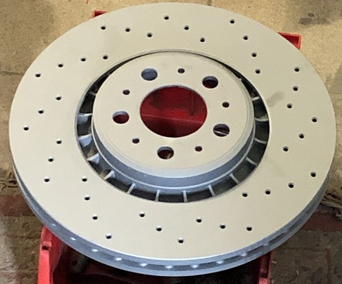 Тормозной диск Zimmermann Sport Coat Z. Артикул 610.3707.52