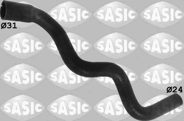 Патрубок радиатора (системы охлаждения) Sasic. Артикул 3406143