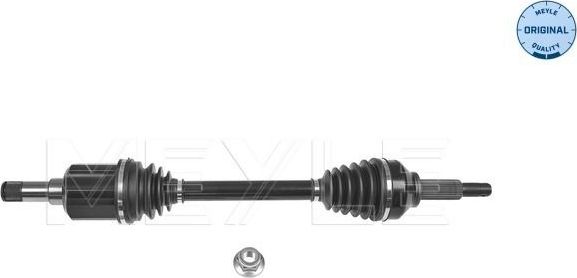Полуось (привод в сборе, приводной вал) Meyle Original. Артикул 714 498 0062