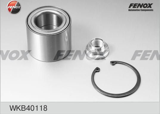 Ступичный подшипник (комплект) Fenox. Артикул WKB40118