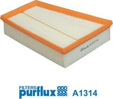 Воздушный фильтр Purflux. Артикул A1314