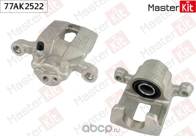 Тормозной суппорт зад. прав. Nissan X-TRAIL (T31) 2007 - 2014 (Master KIT). Артикул 77AK2522