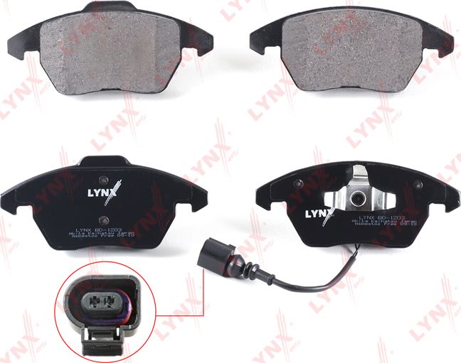 Тормозные колодки LYNXauto. Артикул BD-1203