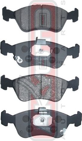 Тормозные колодки Akyoto Packing AKYOTO. Артикул AKD-1125