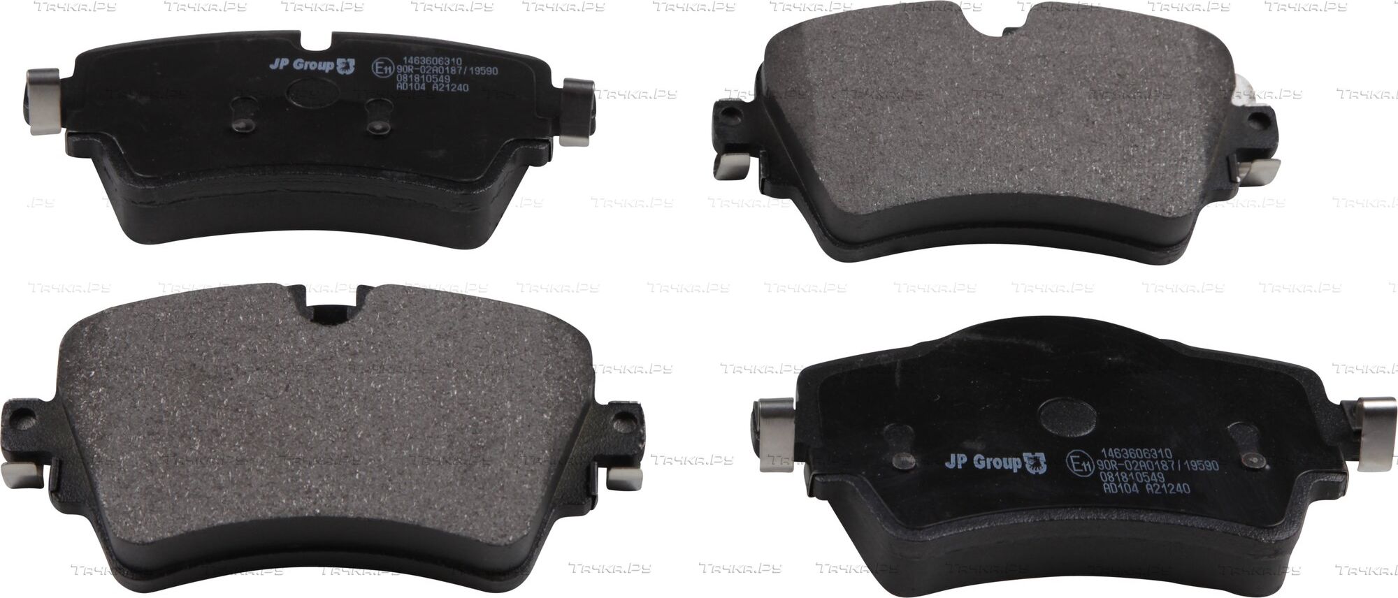 Тормозные колодки JP Group JP передние для BMW X2 I (F39) 2018-2026. Артикул 1463606310