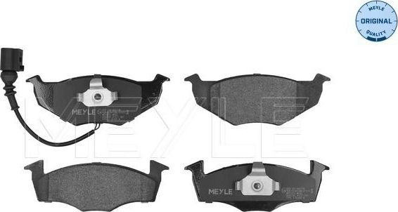 Тормозные колодки Meyle Original. Артикул 025 218 6817/W
