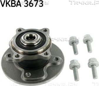 Ступичный подшипник (комплект) SKF задний для MINI Hatch I ((R50, R53) 2001-2006. Артикул VKBA 3673