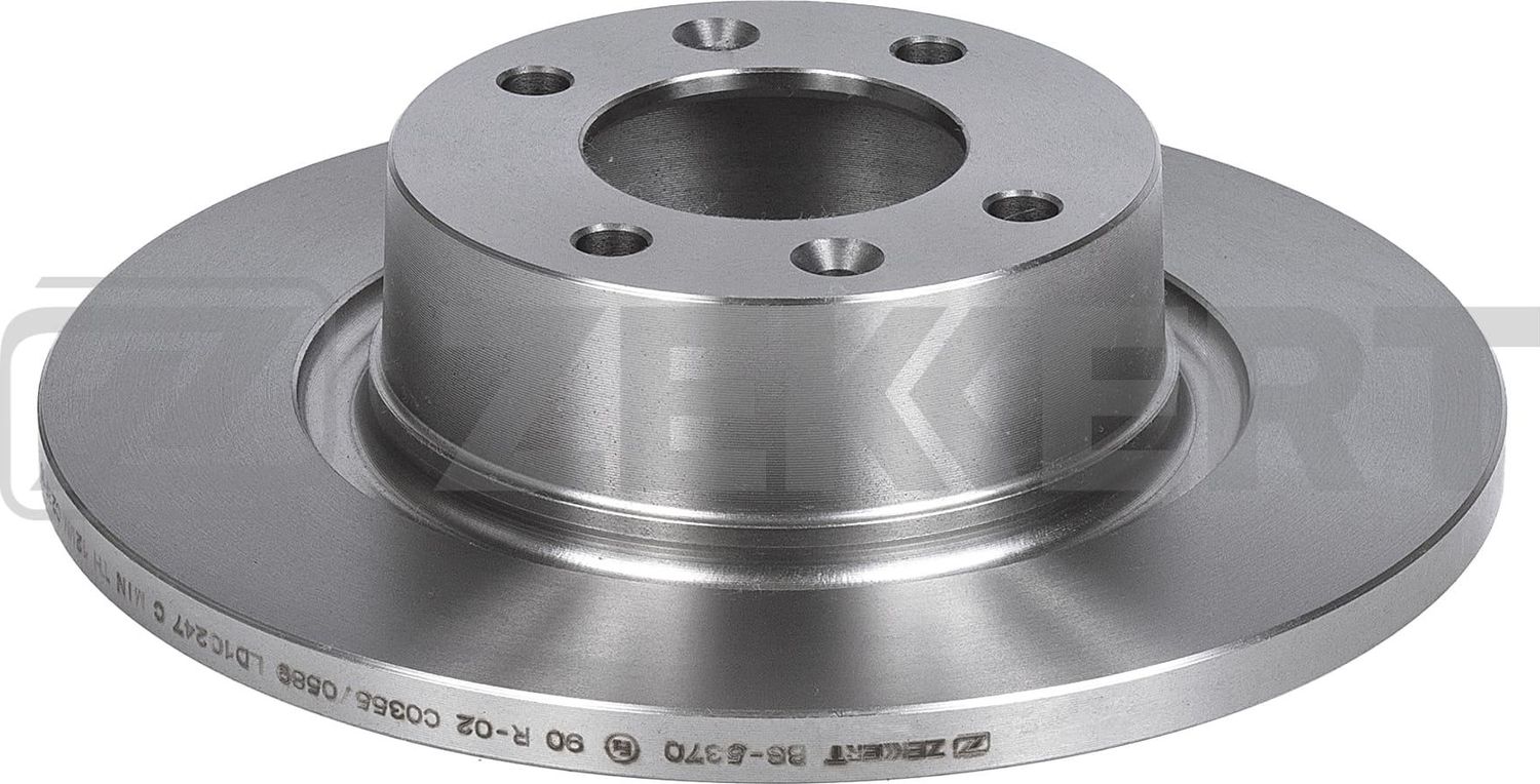 Тормозной диск Zekkert задний для Citroen C5 I 2001-2008. Артикул BS-5370