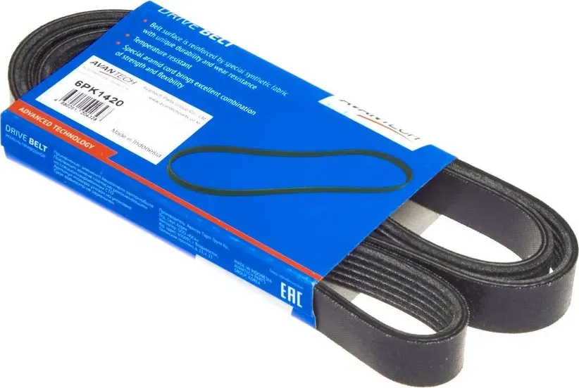 Ремень приводной (Avantech). Артикул 6PK1420