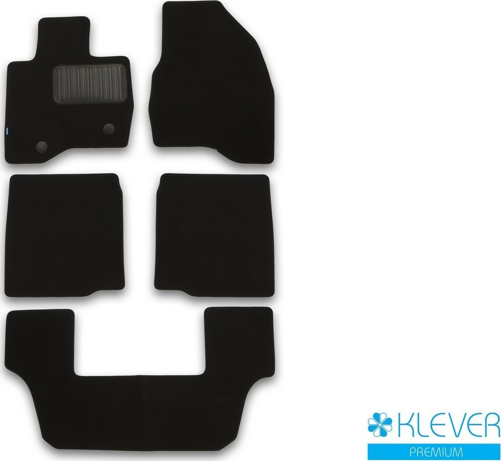 Коврики Klever Premium для салона Ford Explorer V кроссовер 2016-2026. Артикул KLEVER03167022110kh