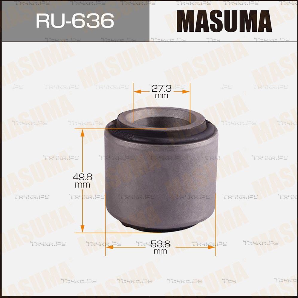 Сайлентблок переднего рычага подвески Masuma. Артикул RU-636
