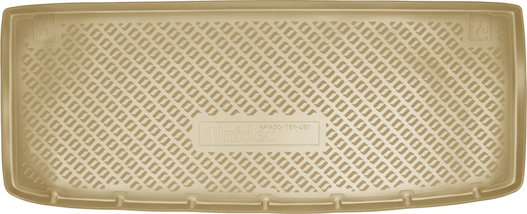 Коврик Норпласт для багажника Nissan Patrol Y62 7 мест 2010-2026 БЕЖЕВЫЙ. Артикул NPA00-T61-491-B