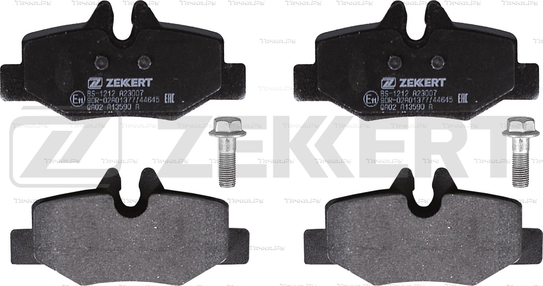 Тормозные колодки Zekkert. Артикул BS-1212
