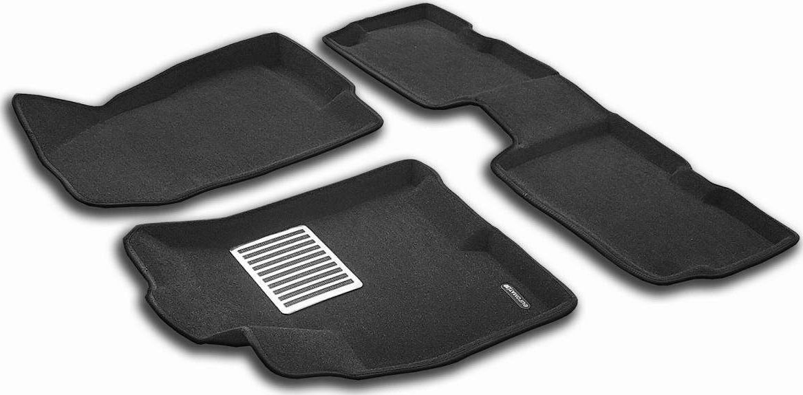 Коврики текстильные Euromat 3D Lux для салона Chery Tiggo 8 Pro Max 2024-2026. Артикул EM3D-001429