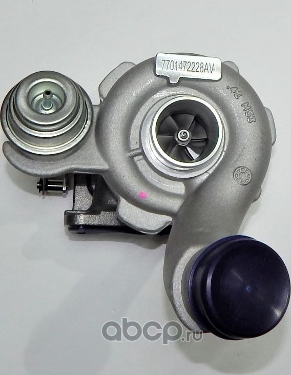 Турбокомпрессор автомобильный (7701472228 аналог), новый (Awgo) Awgo. Артикул 7701472228AV