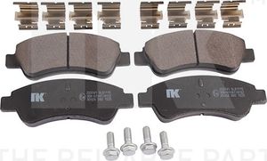 Тормозные колодки NK передние для Citroen C3 II 2009-2016. Артикул 223741