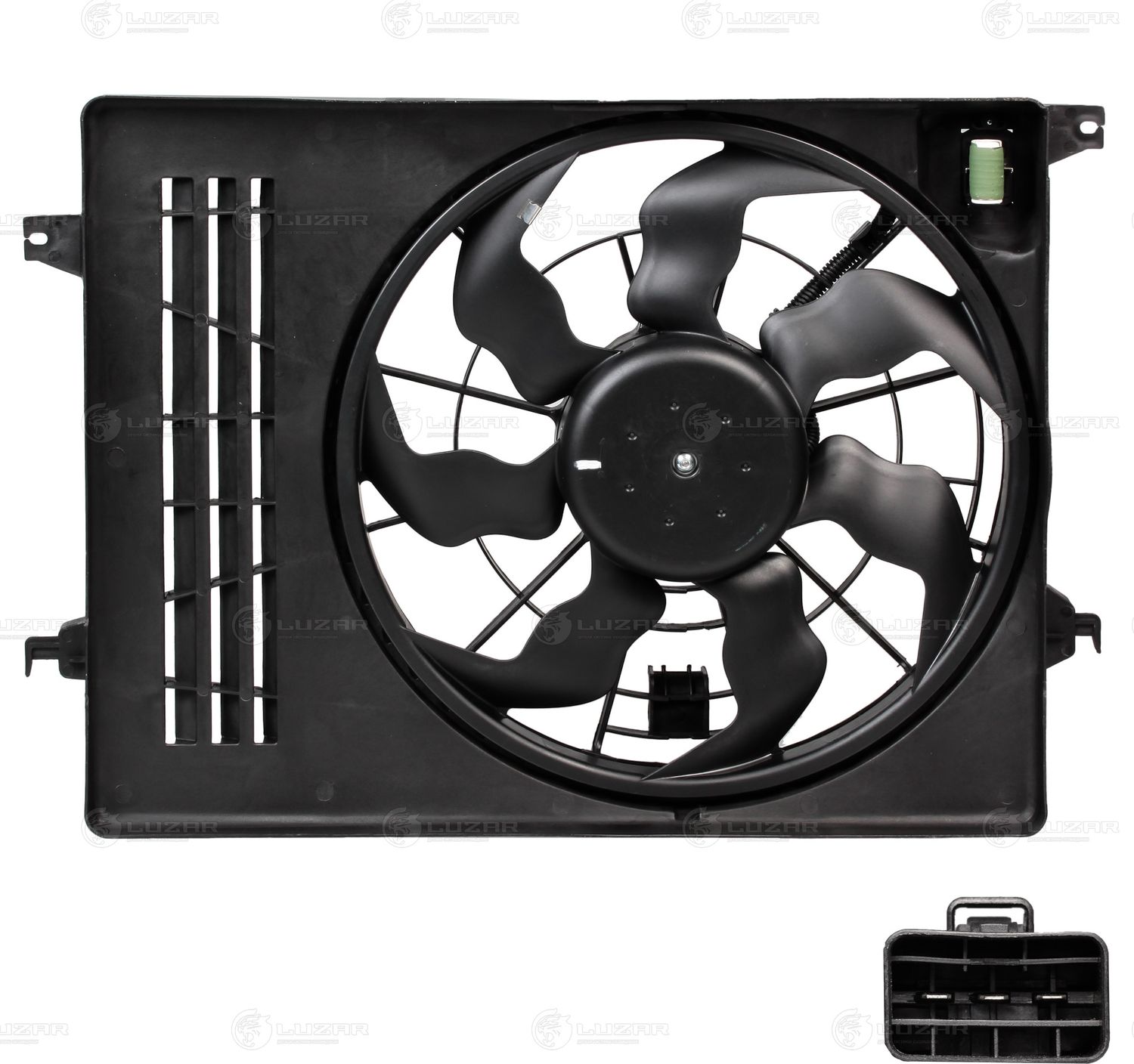 Вентилятор радиатора двигателя Luzar. Артикул LFK 08S5
