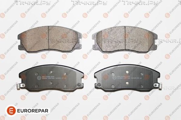Тормозные колодки Eurorepar. Артикул 1639383280