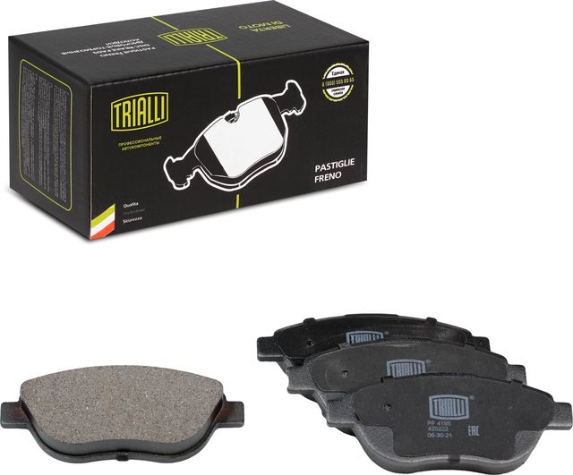 Тормозные колодки Trialli (Low-Metallic). Артикул PF 4195
