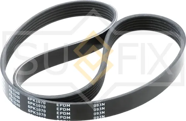 Ремень поликлиновый 6PK1070 (Sufix). Артикул FB3140