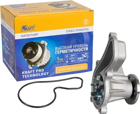 Насос водяной HONDA CIVIC 01 (Kraft). Артикул KT059364