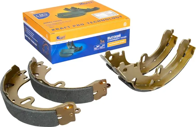 Колодки тормозные TOYOTA COROLLA 87- 1.4/1.6 задн. (Kraft). Артикул KT091574