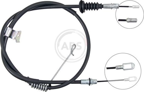 Трос ручника (тросик ручного тормоза) ABS задний левый для Ford Transit Custom I 2012-2026. Артикул K14070