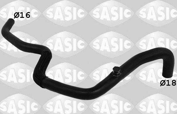 Патрубок радиатора (системы охлаждения) Sasic для Renault Master III 2010-2026. Артикул 3404412