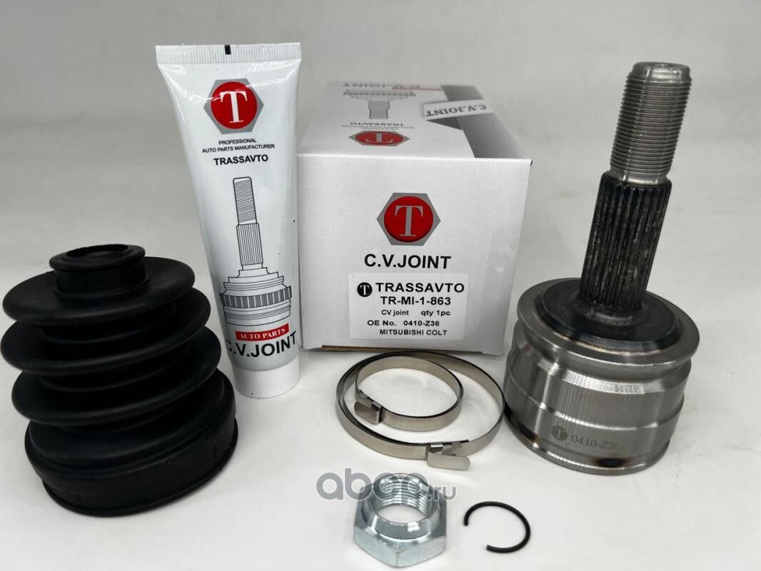 ШРУС наружный | перед прав/лев | 25/21 (Trassavto). Артикул TRMI1863