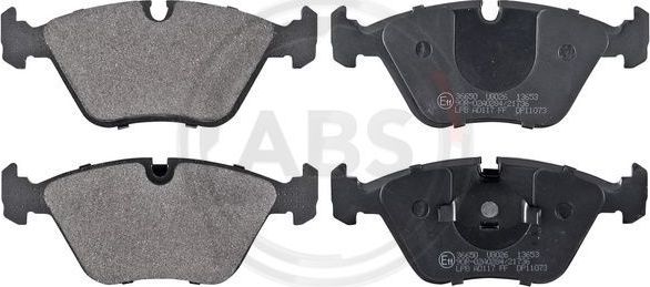 Тормозные колодки ABS передние для BMW 5 II (E28) 1987-1987. Артикул 36650