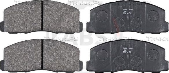 Тормозные колодки ABS передние для Mitsubishi Cordia 1982-1989. Артикул 36508