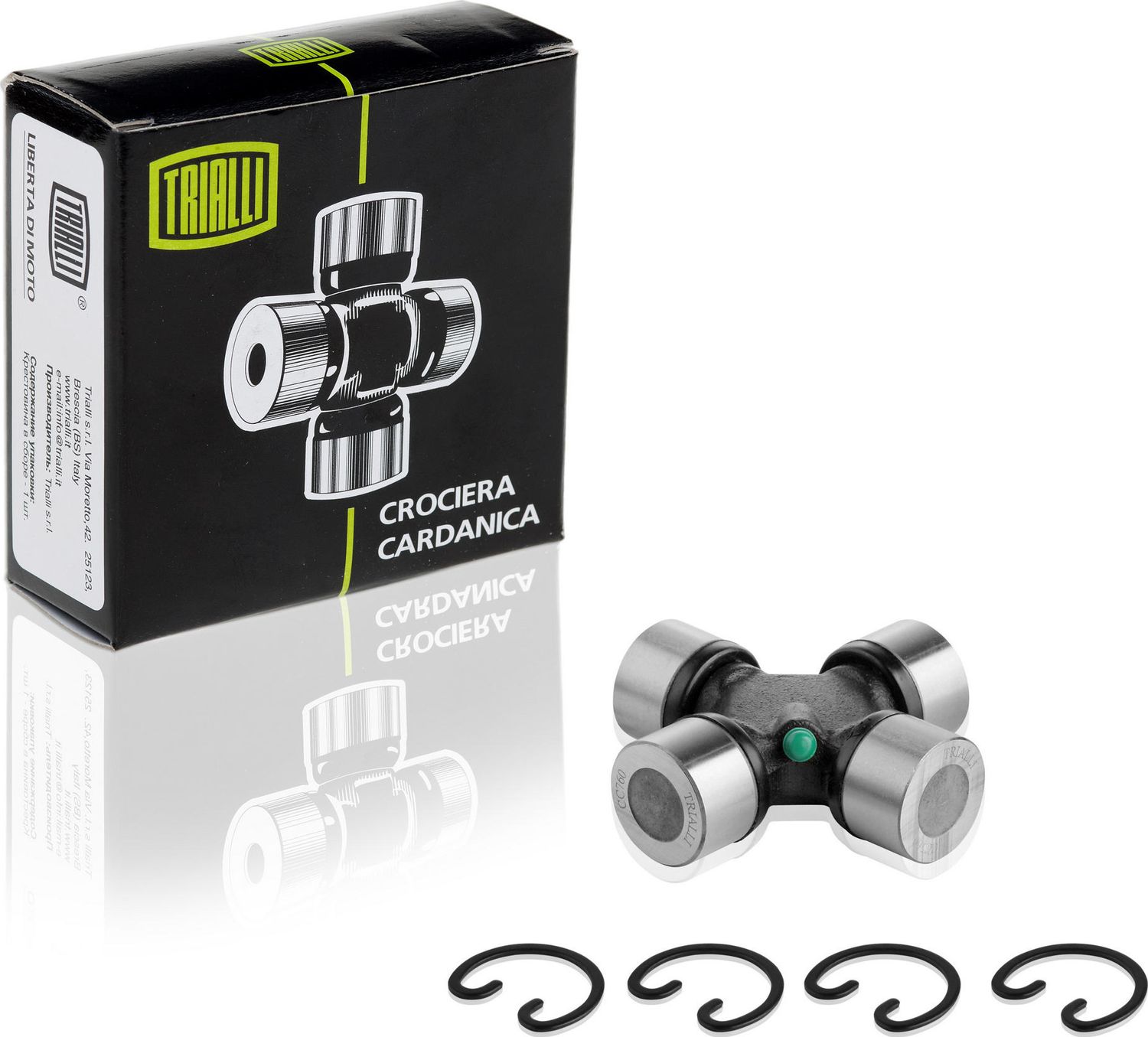 Крестовина карданного вала Trialli. Артикул CC 760