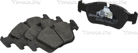 Тормозные колодки Zentparts. Артикул Z07335