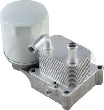 Радиатор масляный (маслоохладитель) для двигателя (в сборе) OSSCA для Ford Focus I 2001-2004. Артикул 13488