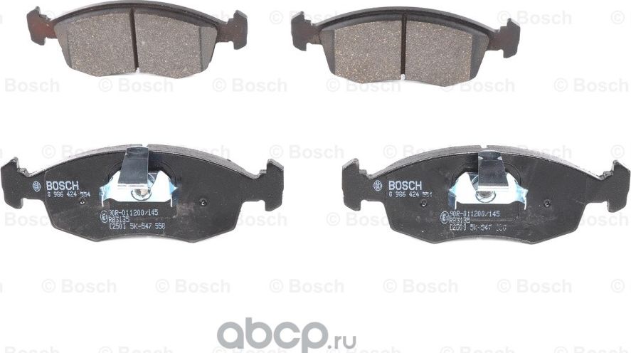 Колодки торм к-т (Bosch). Артикул 986424554