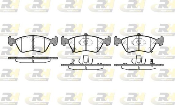 Тормозные колодки RoadHouse. Артикул 2676.02