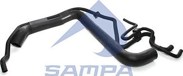 Патрубок радиатора (системы охлаждения) Sampa. Артикул 201.047