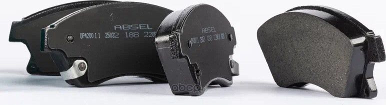 Колодки тормозные передние (Absel). Артикул OP420011