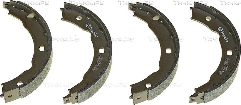 Тормозные колодки (стояночная тормозная система) Brembo ESSENTIAL LINE задние для Lotus Evora 2009-2016. Артикул S 61 540