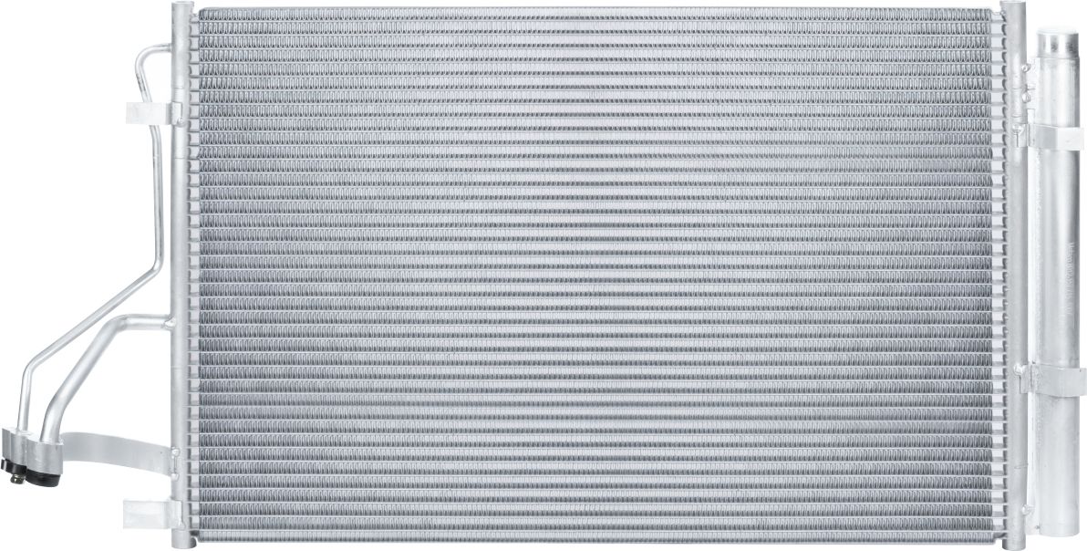 Радиатор кондиционера (конденсер) (Metaco). Артикул 8012157