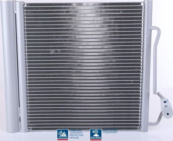 Радиатор кондиционера (конденсатор) Nissens (алюминий) для Smart Fortwo I (W450) 1998-2002. Артикул 94543