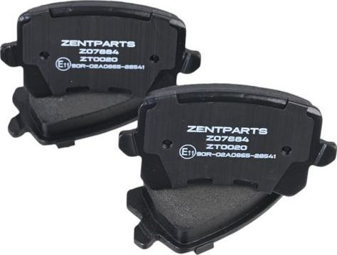 Тормозные колодки Zentparts. Артикул Z07884