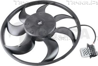 Вентилятор радиатора двигателя OSSCA для Opel Astra G 1998-2009. Артикул 29243