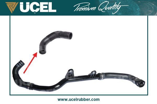 Патрубок радиатора (системы охлаждения) Ucel. Артикул 35828