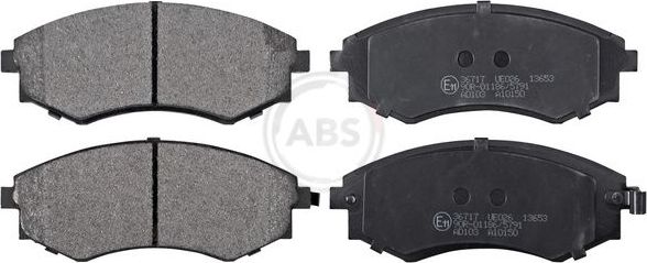 Тормозные колодки ABS для JAC J5 (Heyue) 2011-2026. Артикул 36717