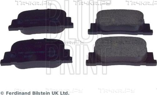 Тормозные колодки Blue Print. Артикул ADT342121