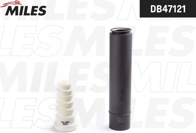 Комплект отбойников и пыльников амортизаторов (стоек) Miles. Артикул DB47121