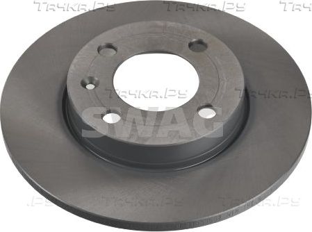 Тормозной диск SWAG передний для SEAT Arosa I 1997-2004. Артикул 30 91 8841