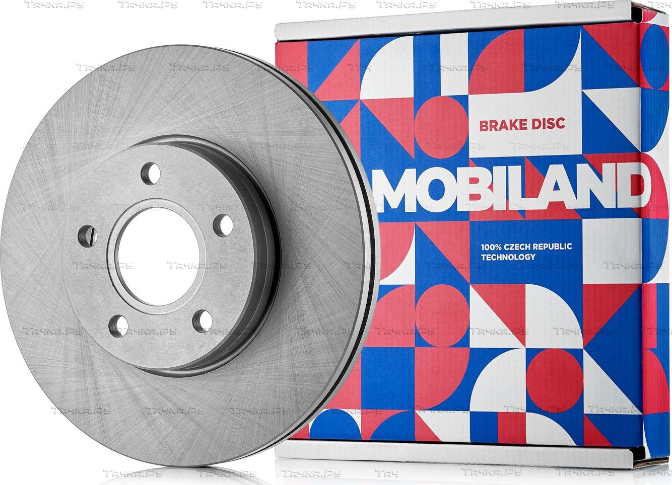 Тормозной диск Mobiland передний для Ford Focus II 2004-2012. Артикул 416102650