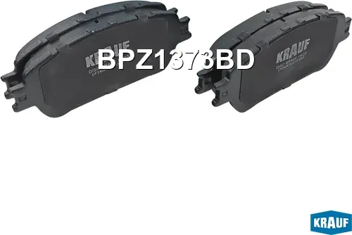 Колодки тормозные дисковые (Krauf). Артикул BPZ1373BD
